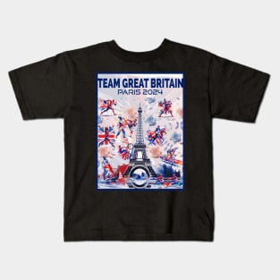 Team Great Britain - Paris 2024 Kids T-Shirt